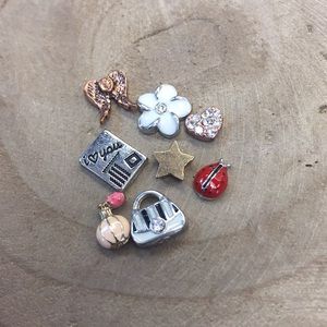 Origami owl charms